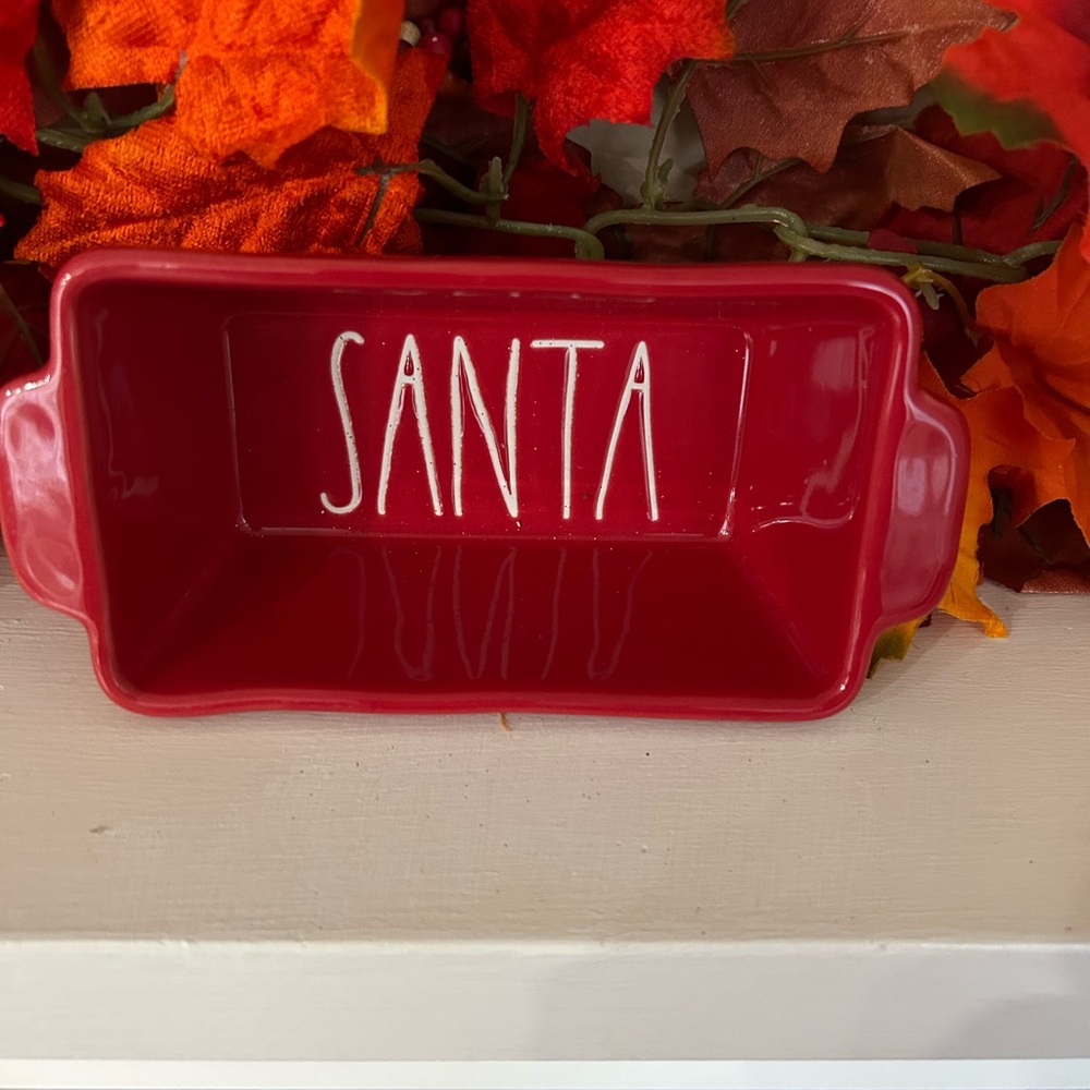 “Santa” Mini Bread Loaf by Rae Dunn